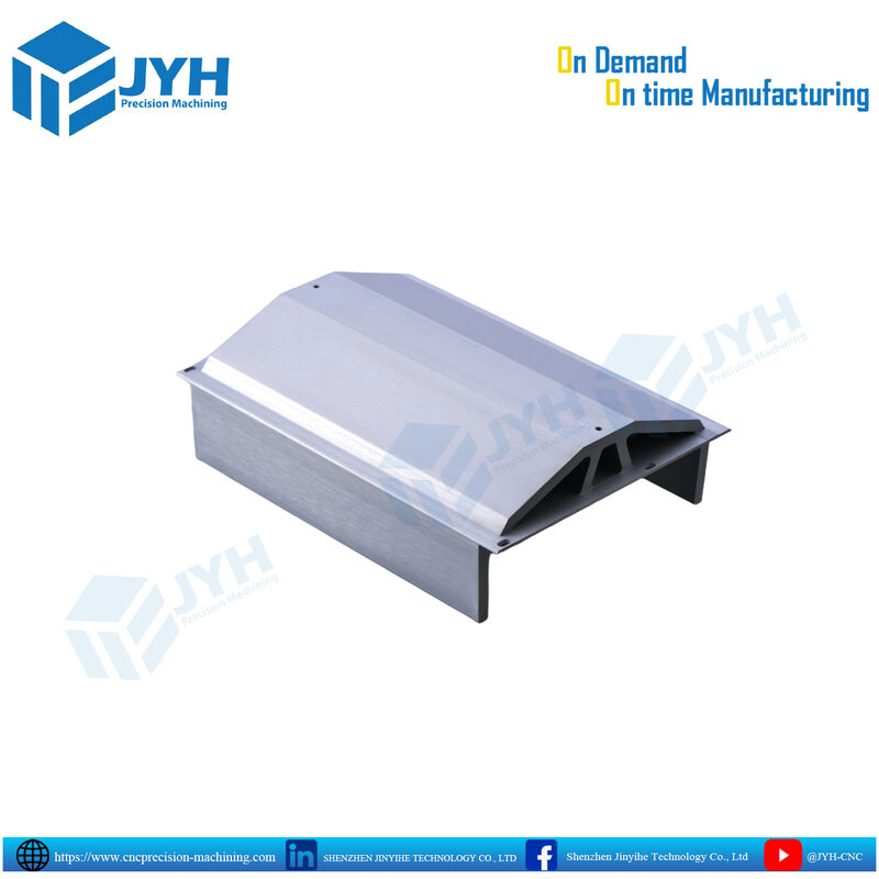 軽量で強い部品のための 高精度CNC加工のカスタムアルミエクストルーション部品 カスタムデザインサポート