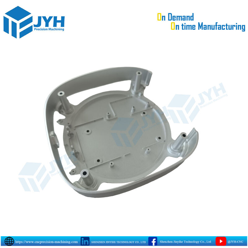 高精度CNC加工と耐腐蝕性のある白色アノジスアルミの囲い部品